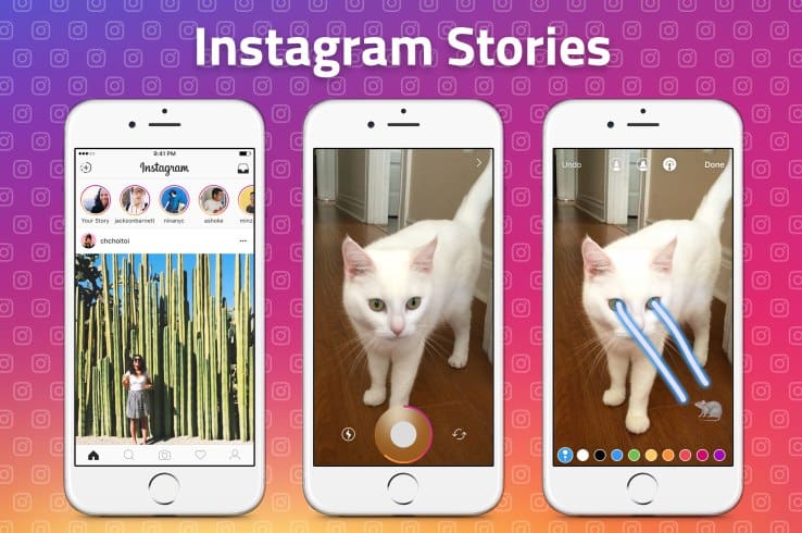 Sedicidee- Snapchat VS Instagram Stories - schermata instagram stories